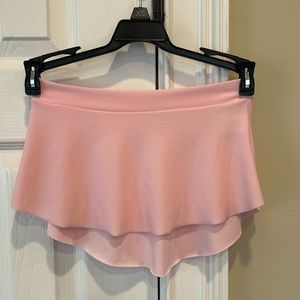 Eurotard child large light ballet pink skirt for dance class